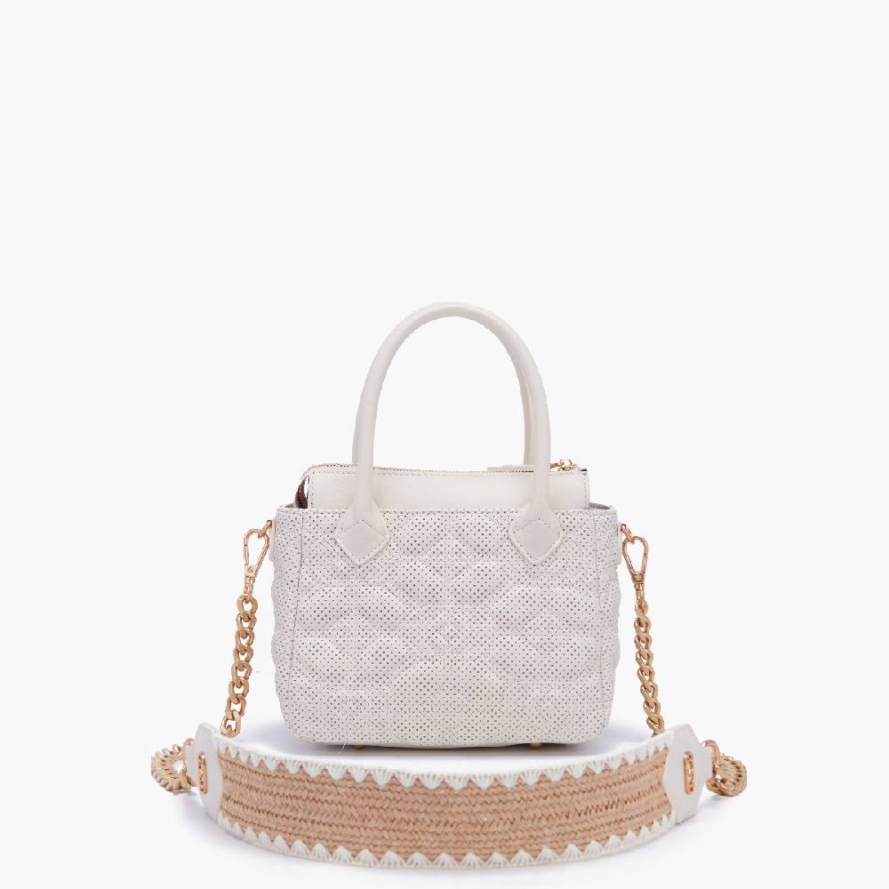 La Carrie MINI BORSA A MANO TOUCHY IVORY Vendita Calda