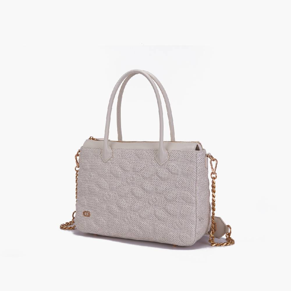 La Carrie BORSA A MANO TOUCHY IVORY Officina