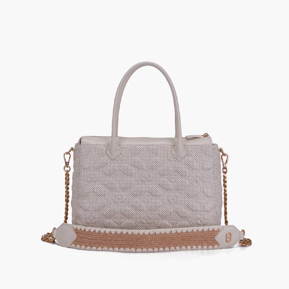La Carrie BORSA A MANO TOUCHY IVORY Officina
