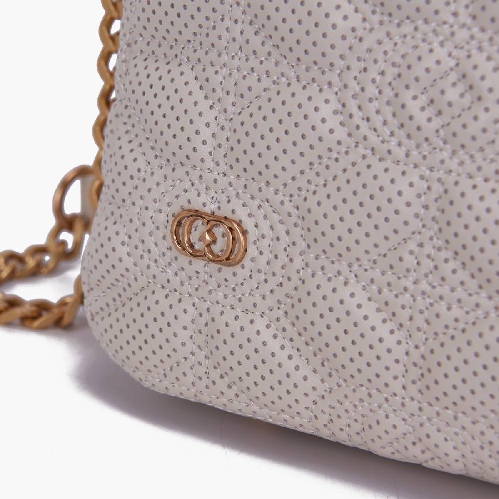 La Carrie BORSA A MANO TOUCHY IVORY Officina