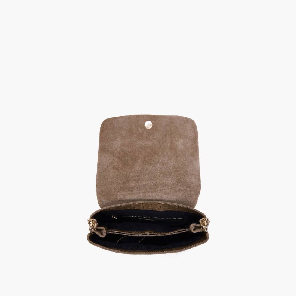 La Carrie BORSA A SPALLA TEMPEST TAUPE Sconti questo mese