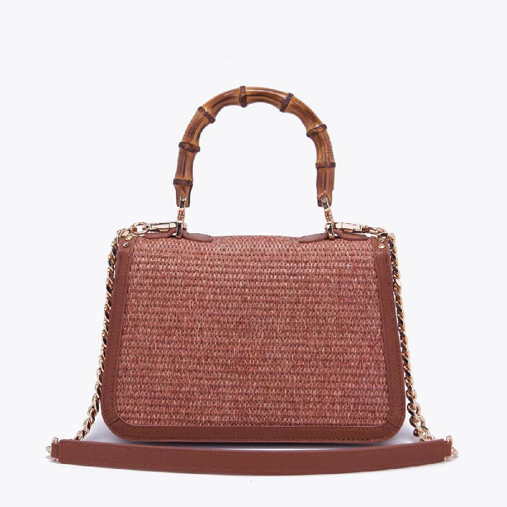 La Carrie BORSA A MANO ROMANTIC BRANDY In Linea