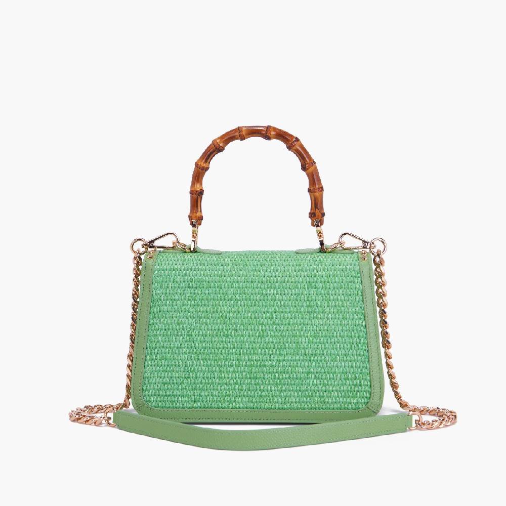 La Carrie BORSA A MANO ROMANTIC PISTACCHIO Nuovo