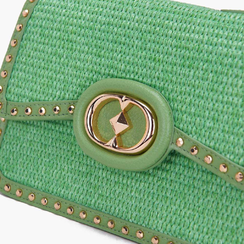 La Carrie BORSA A MANO ROMANTIC PISTACCHIO Nuovo