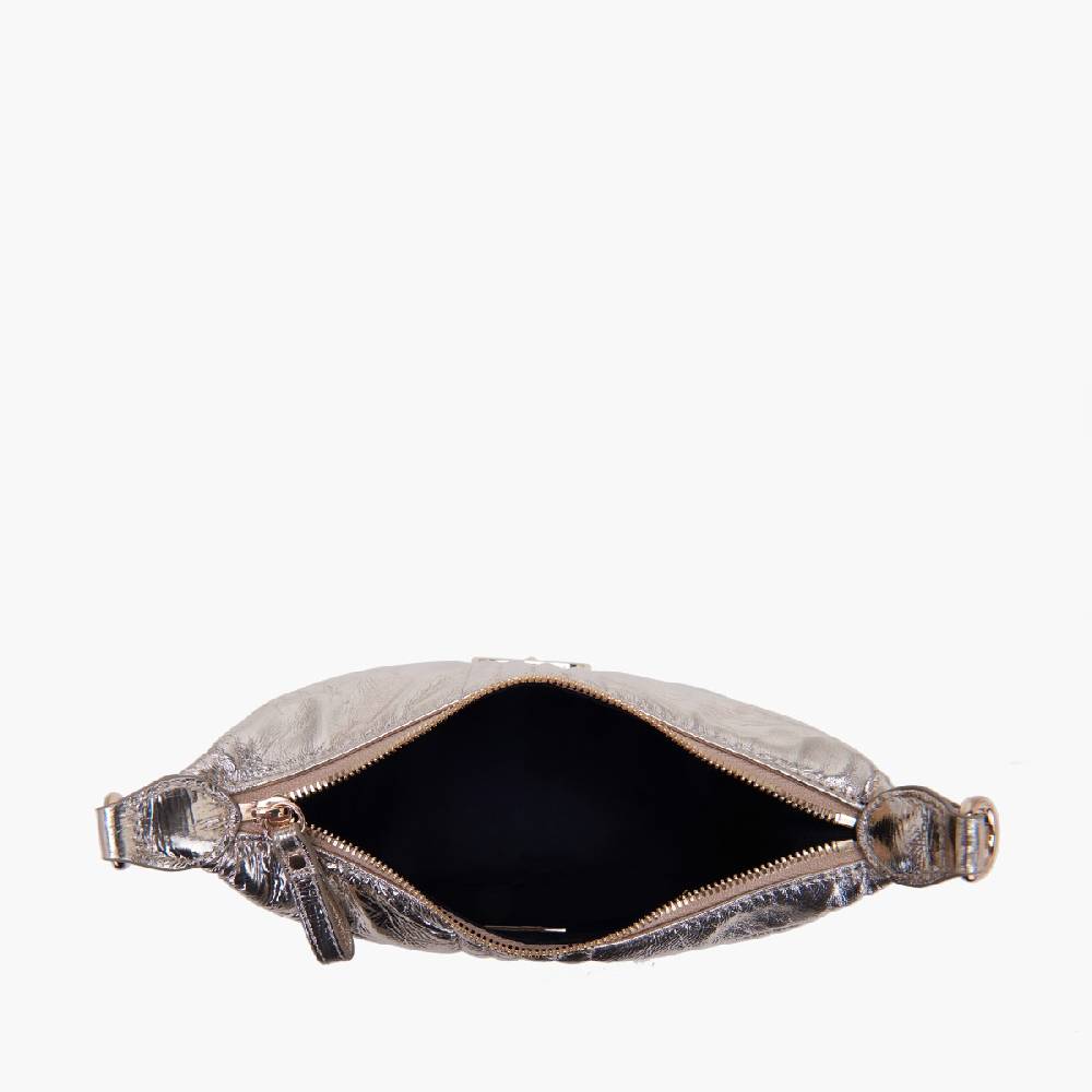 La Carrie MINI BORSA A SPALLA SHINY GOLD Negozi Online