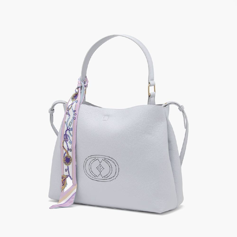 La Carrie BORSA SHOPPING DRILLED SKY Acquista Ora