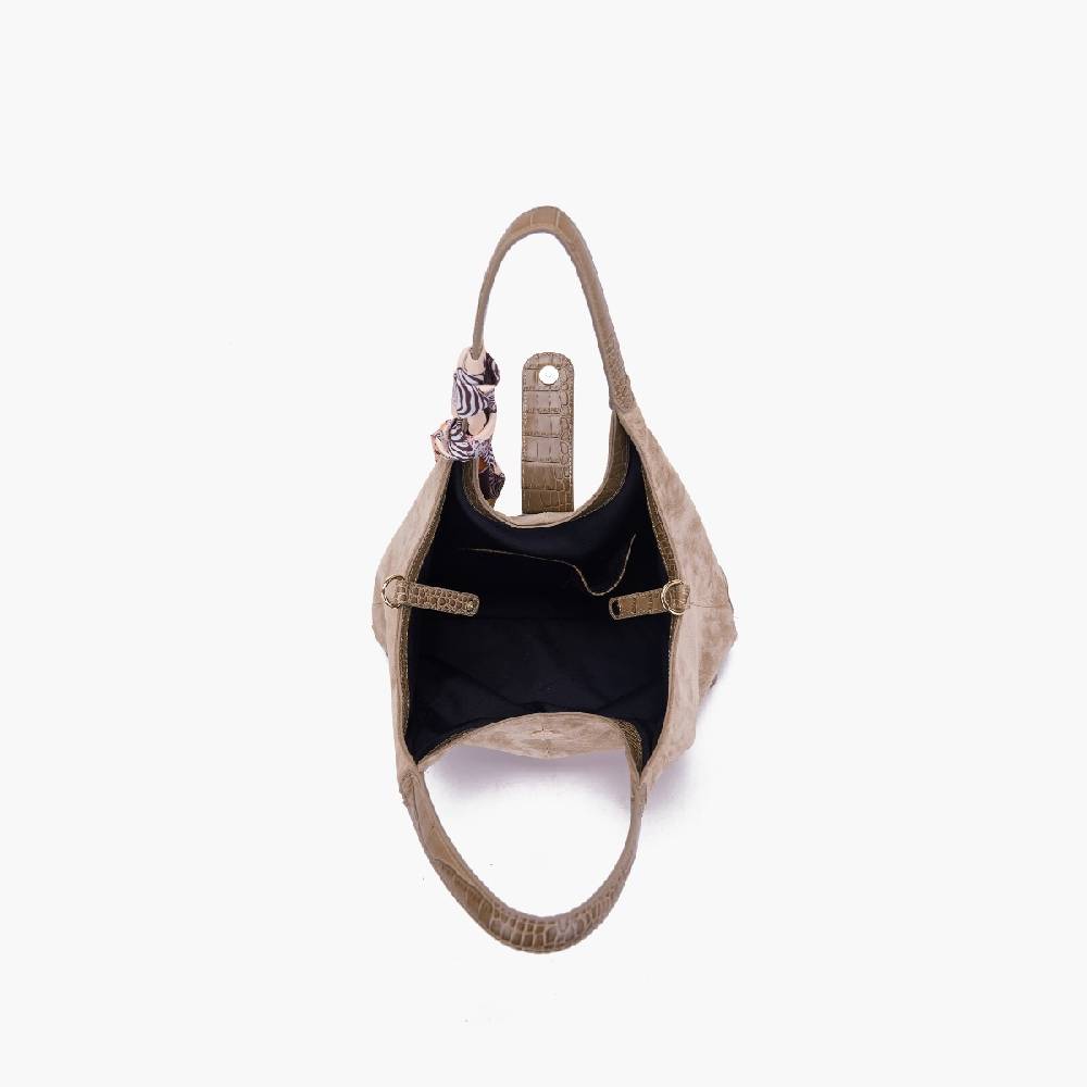 La Carrie BORSA SHOPPING TEMPEST TAUPE Fino Al -60%