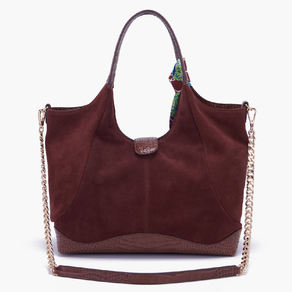 La Carrie BORSA SHOPPING TEMPEST BROWN Shopping Online