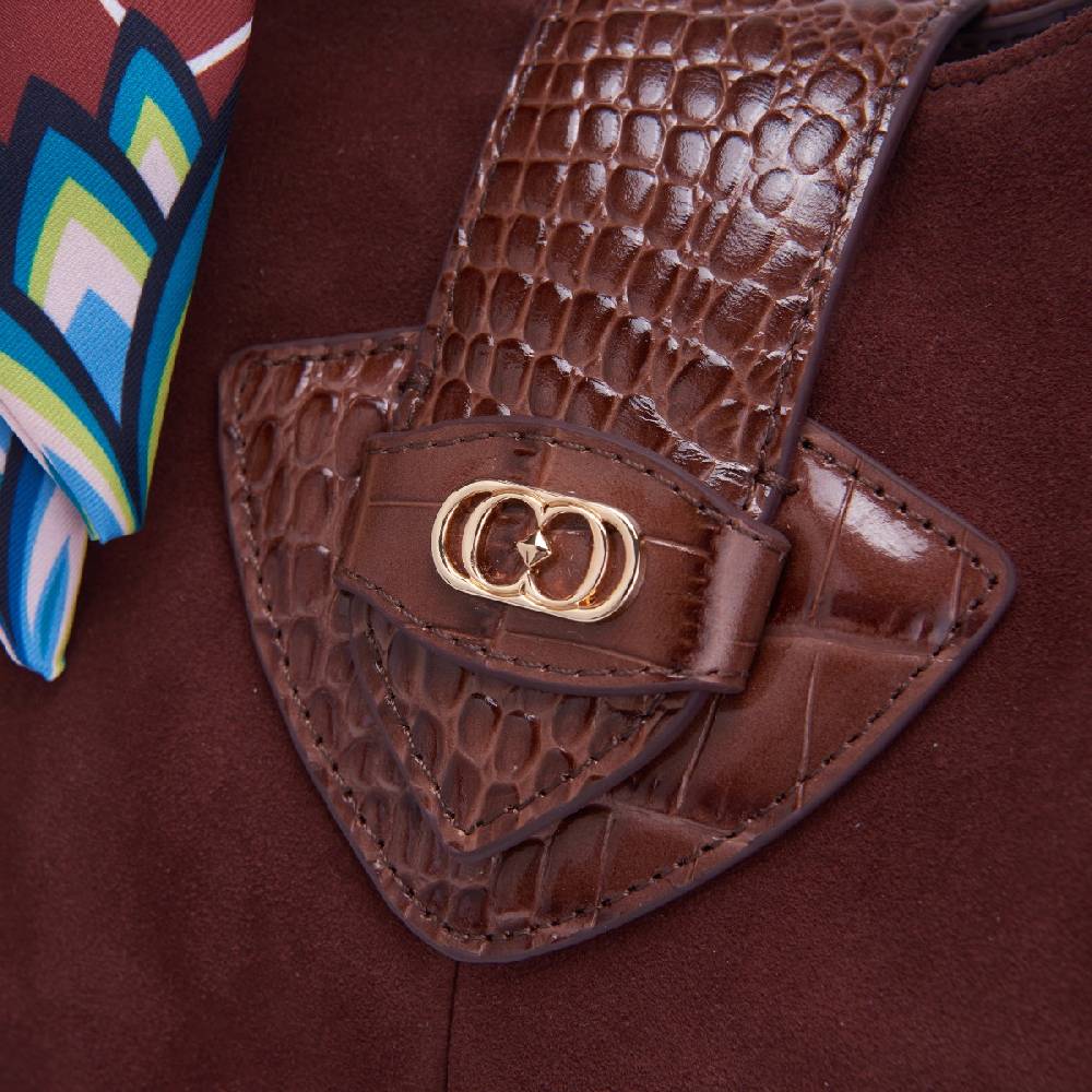 La Carrie BORSA SHOPPING TEMPEST BROWN Shopping Online