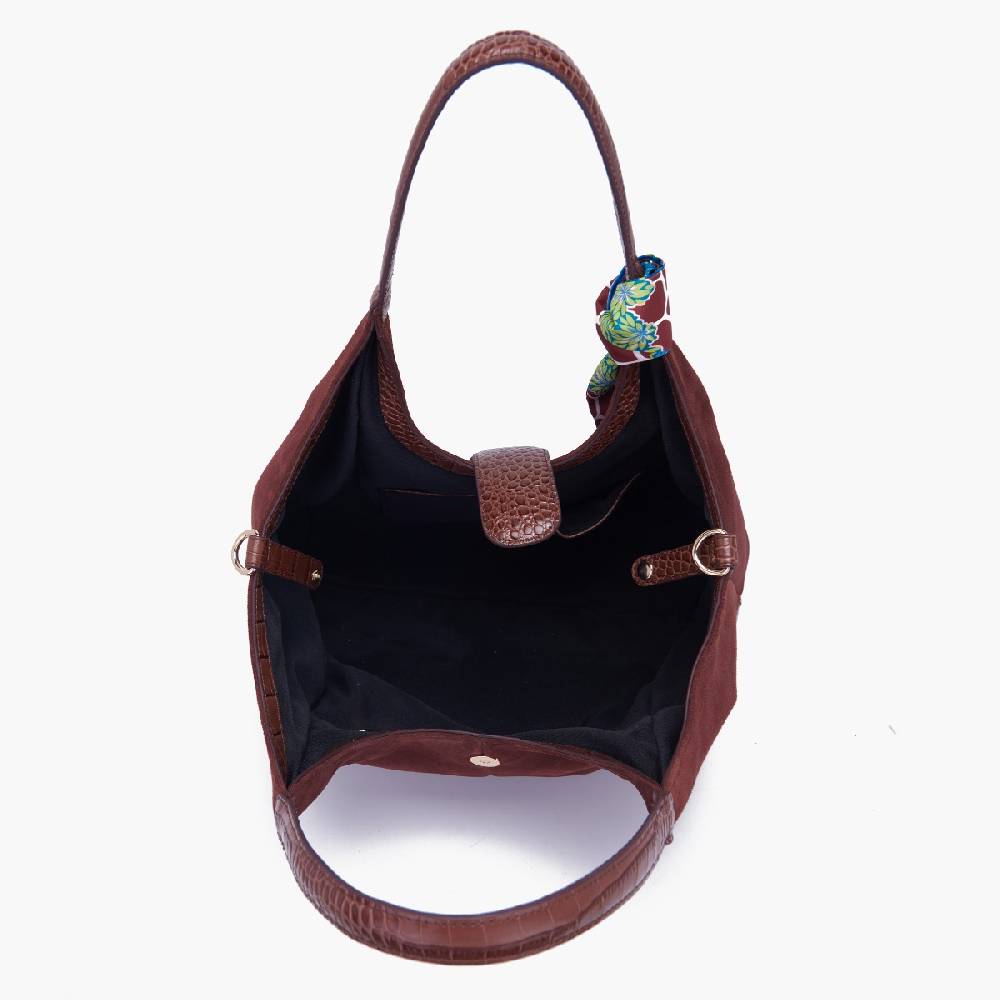 La Carrie BORSA SHOPPING TEMPEST BROWN Shopping Online
