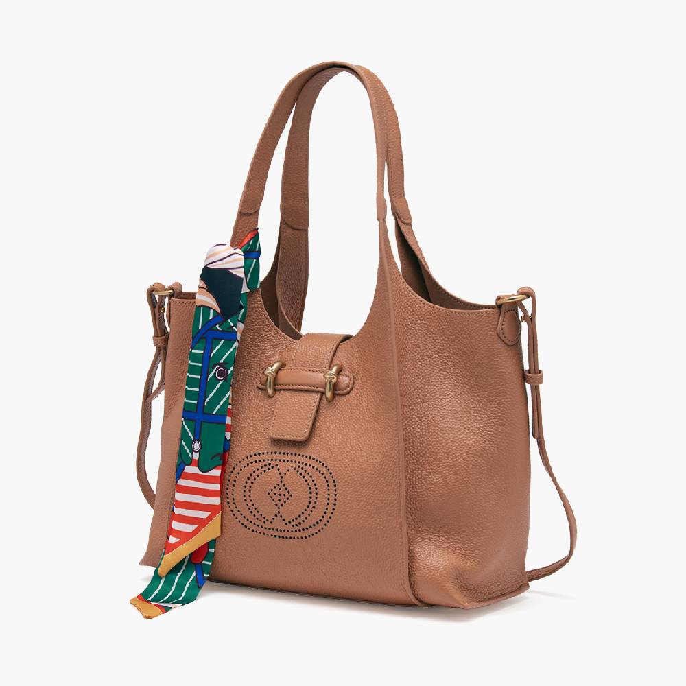 La Carrie BORSA SHOPPING DRILLED SAFARI Prezzo Ridotto