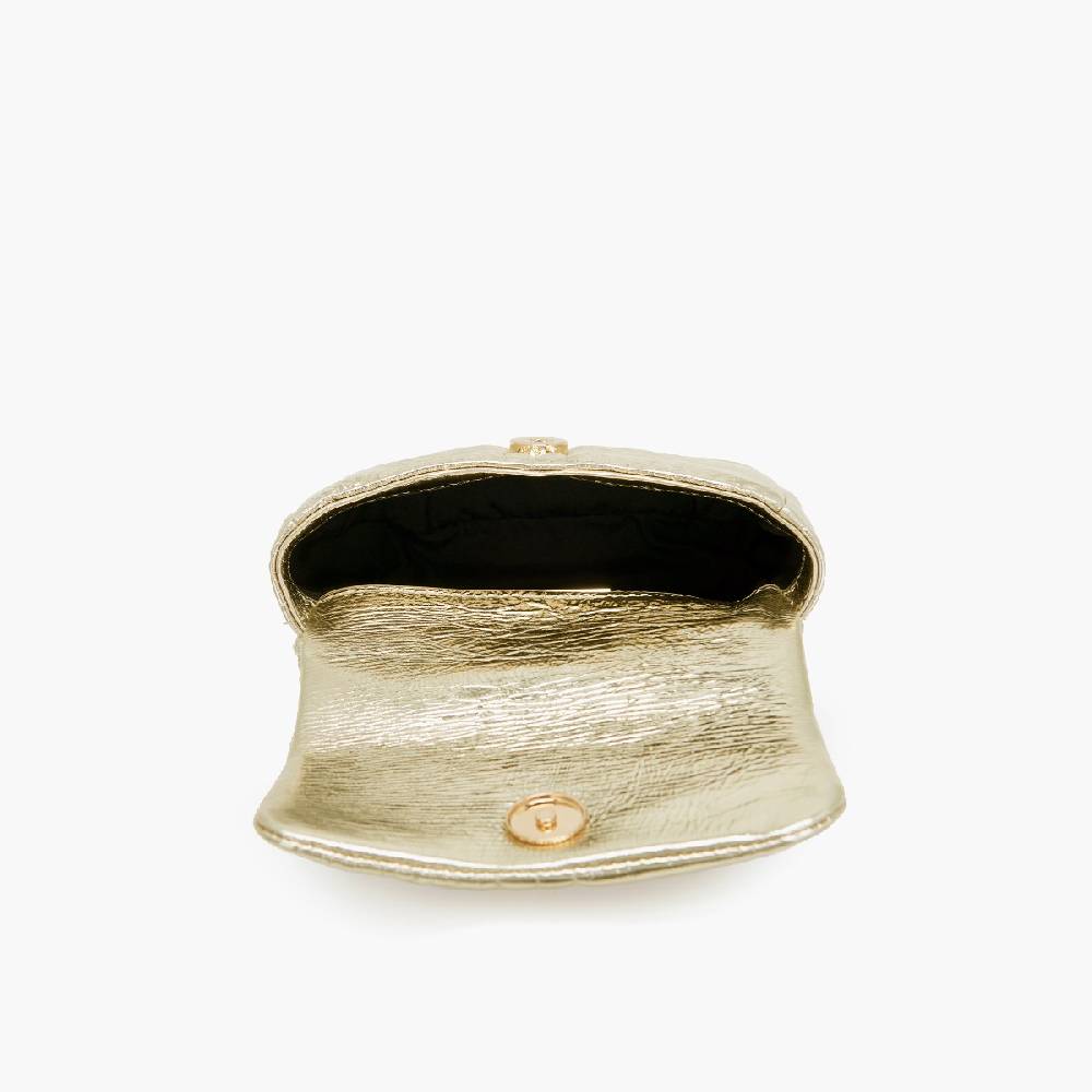 La Carrie MINI BORSA A SPALLA SHINY GOLD Novità