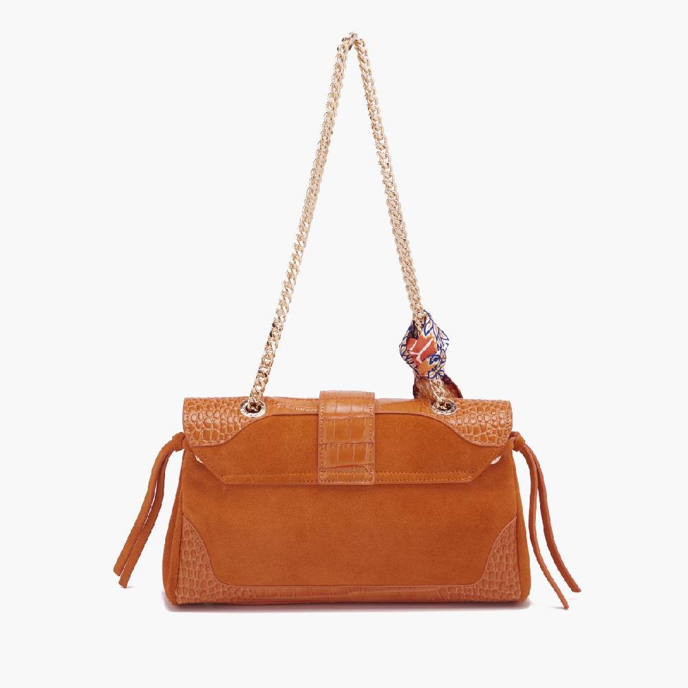 La Carrie BORSA A SPALLA TEMPEST ARANCIONE Sconto