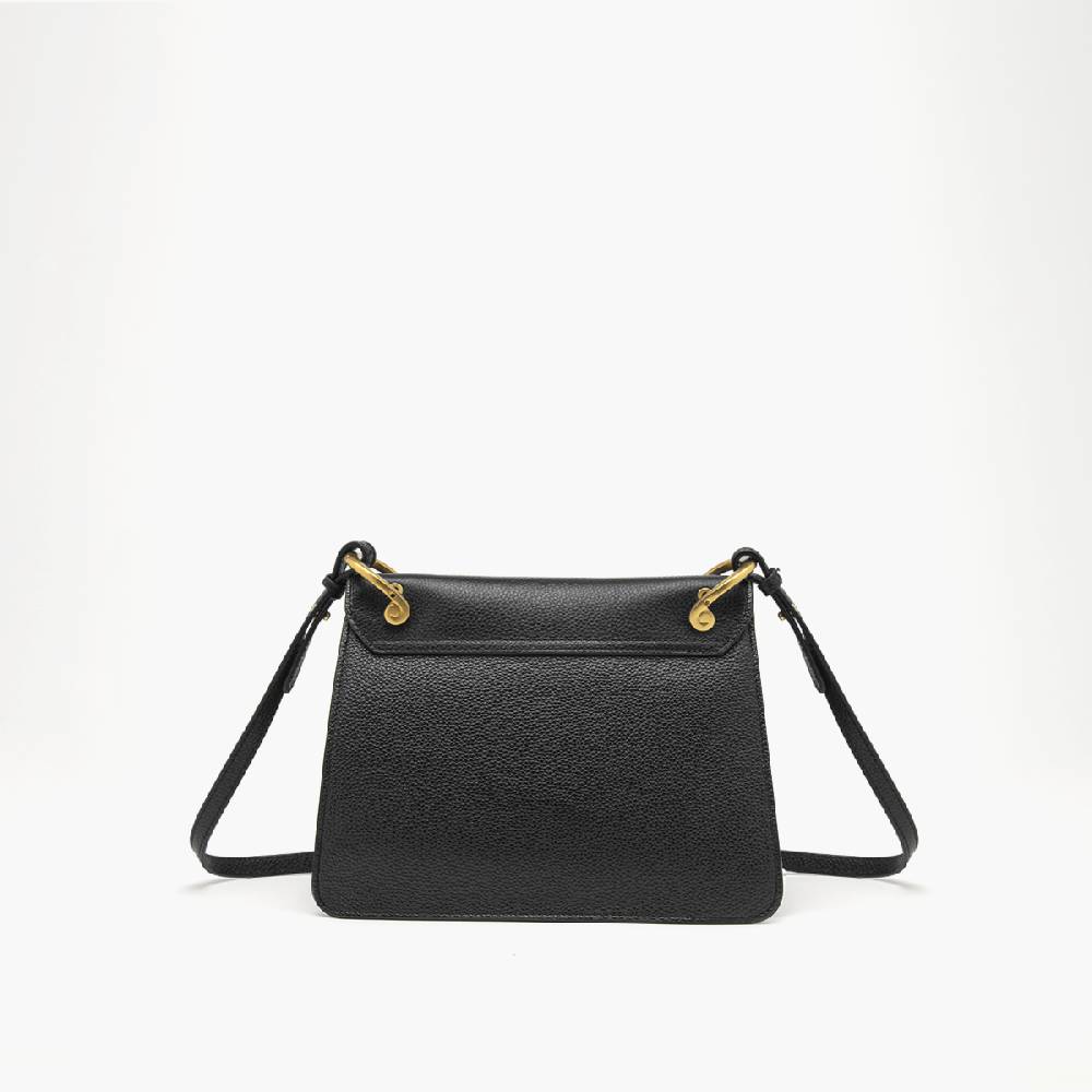 La Carrie BORSA A SPALLA DRILLED NERA Offerta