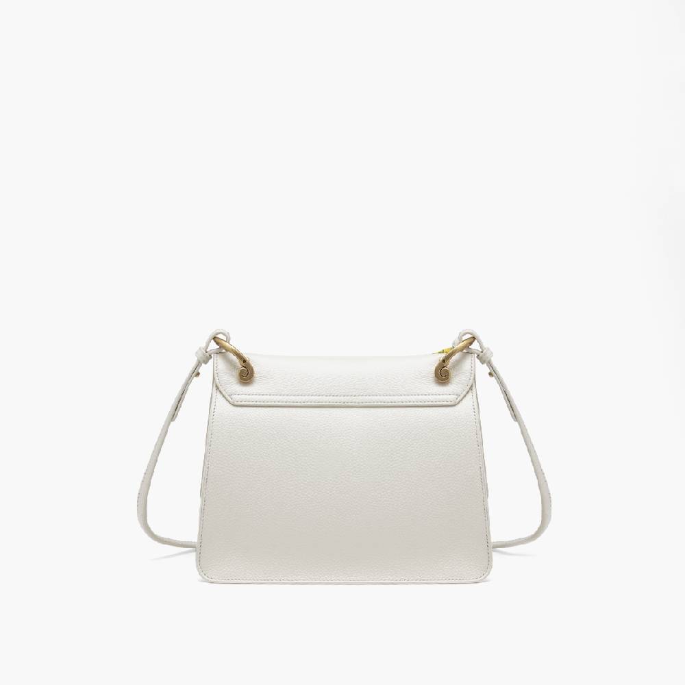 La Carrie BORSA A SPALLA DRILLED CREMA Online
