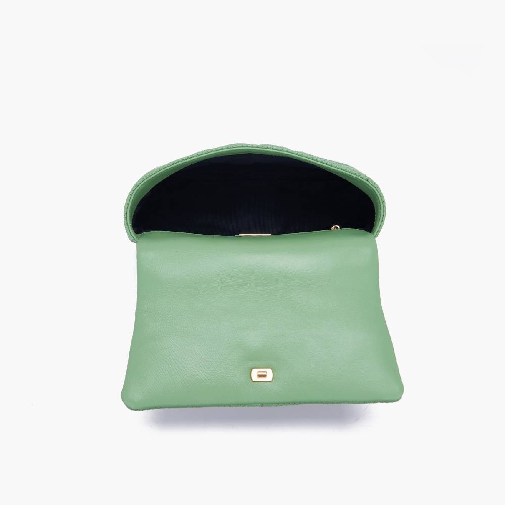 La Carrie BORSA A MANO TOUCHY PISTACCHIO Saldi