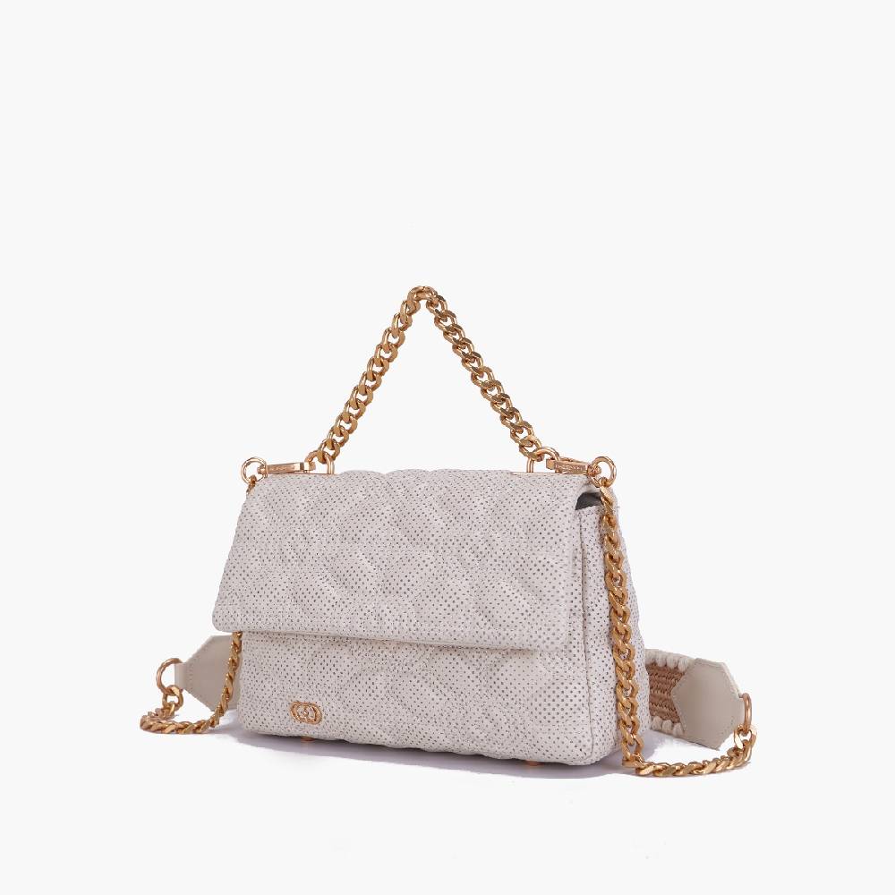 La Carrie BORSA A MANO TOUCHY IVORY Vendita Calda