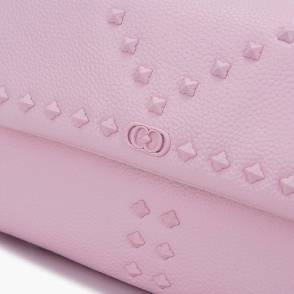 La Carrie PINK HAND BAG IN TUMBLED LEATHER I Più Venduti