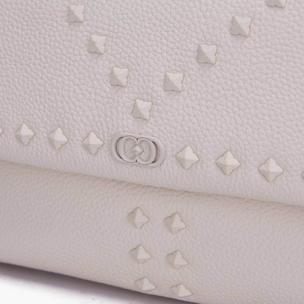 La Carrie IVORY HAND BAG FRIVOLOUS Vendite Flash