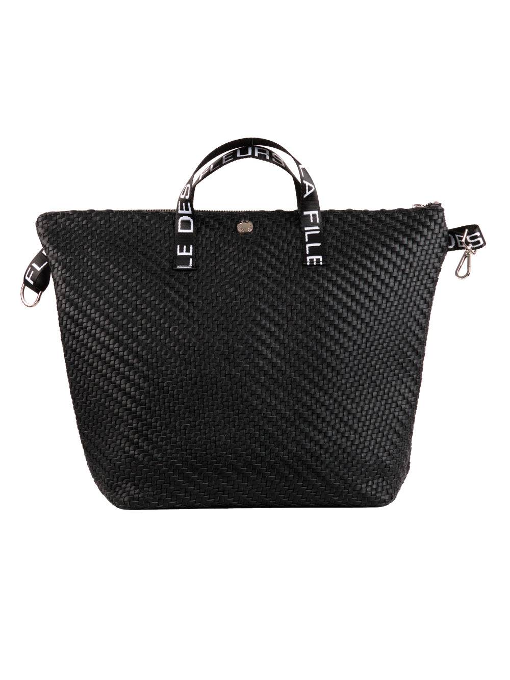 L.Pucci Anita Intrecciato Nero Prezzo Ridotto