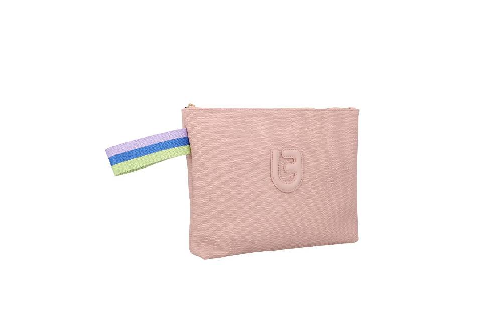 L.Pucci Alain Stripes Canvas Pink In Saldo