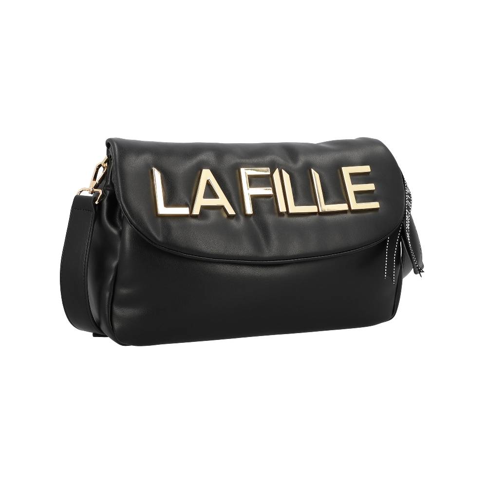 L.Pucci Odette Metal Logo Line Black Offerte