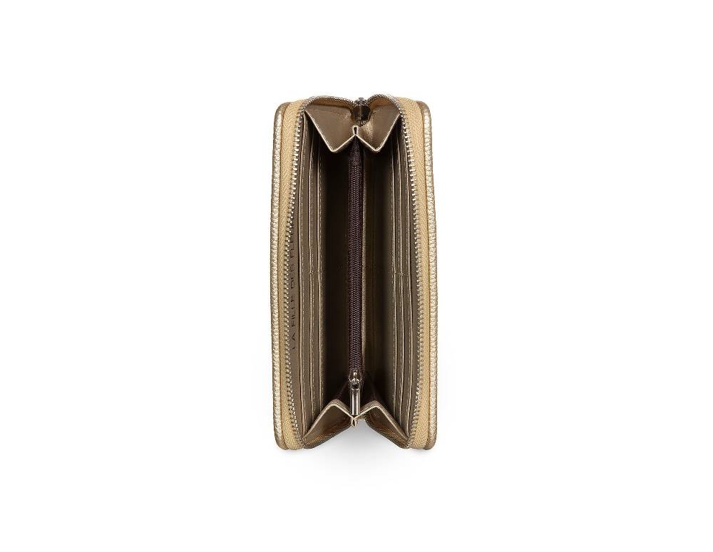 L.Pucci Placida Cervo Gold wallet Fino Al -60%