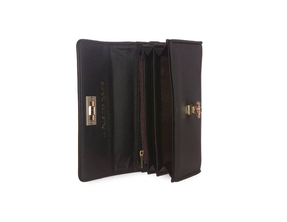 L.Pucci Trendy Black Easter Wallet Moda