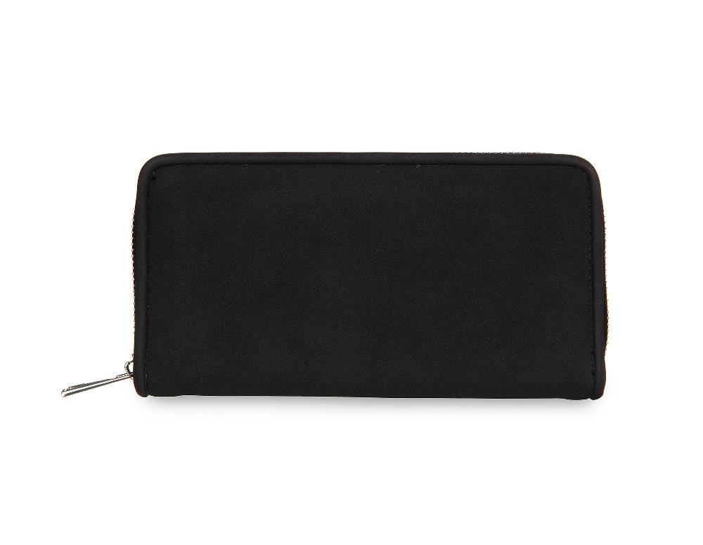 L.Pucci Placida Renna Black Wallet Vendita Calda