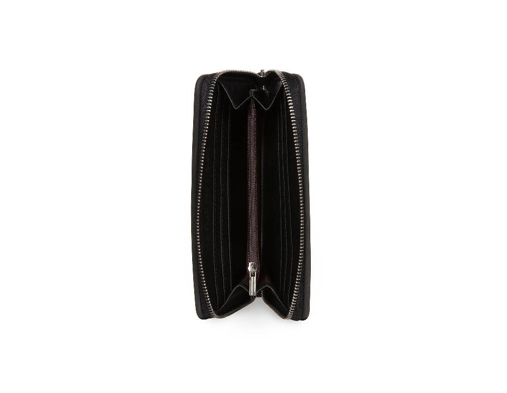 L.Pucci Placida Renna Black Wallet Vendita Calda