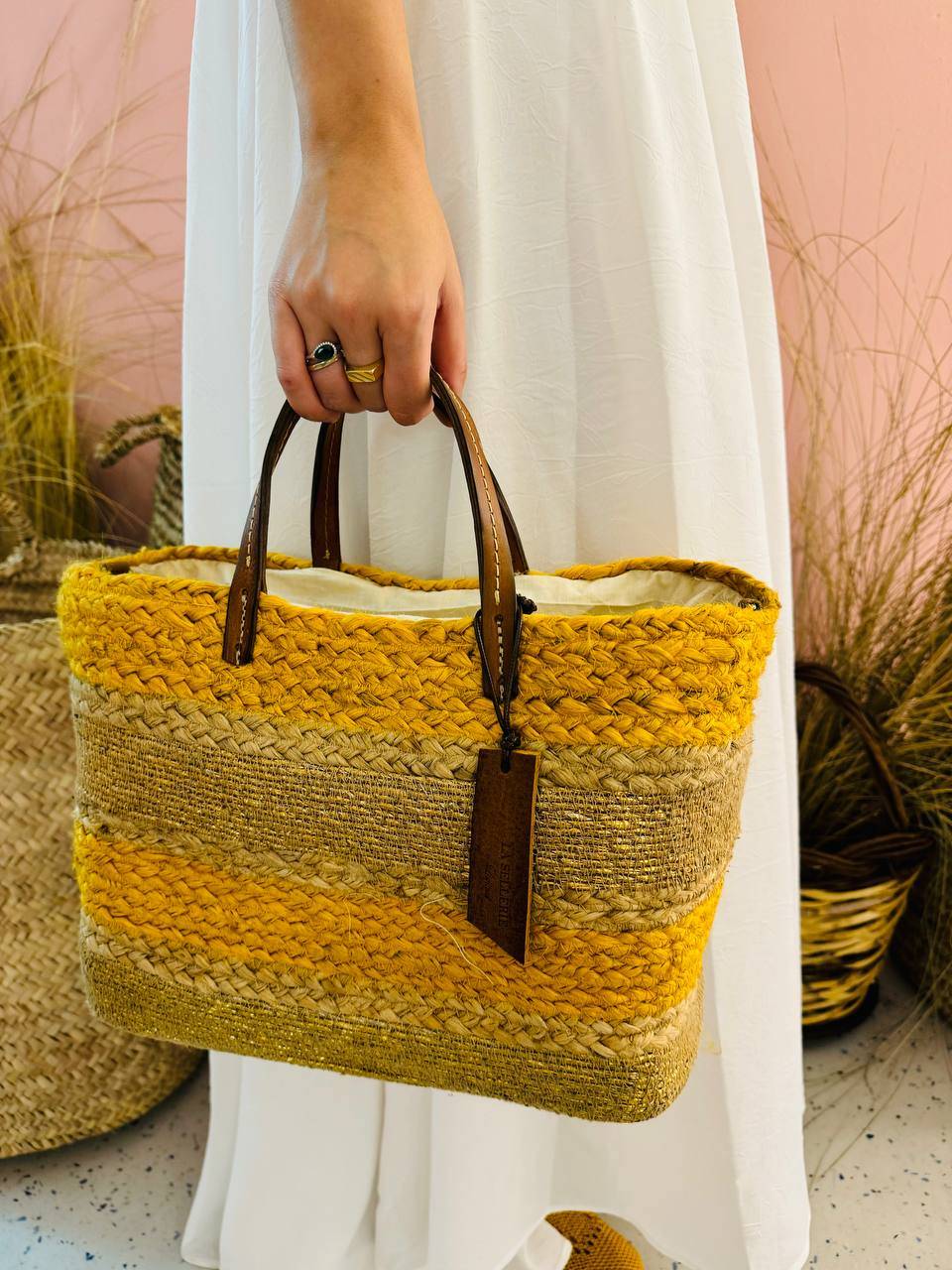 La Sellerie CONCETTA bag gialla Fino al 55% di sconto