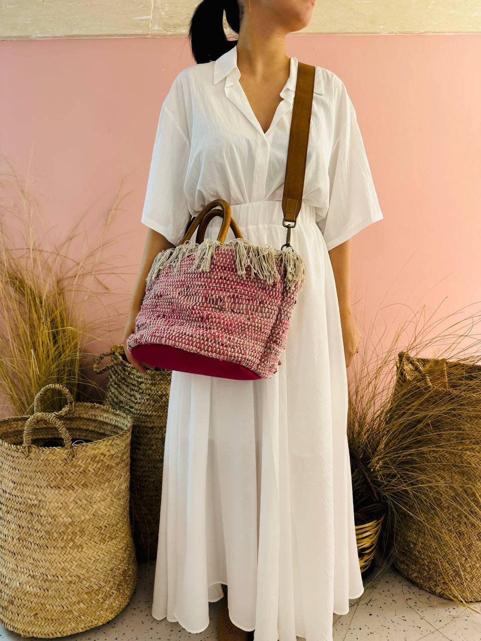 La Sellerie MASSERIA bag fucsia Outlet
