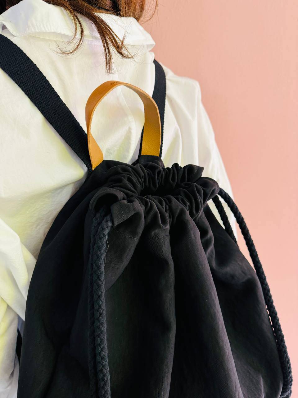 La Sellerie COUNTRY backpack black Vendite Flash