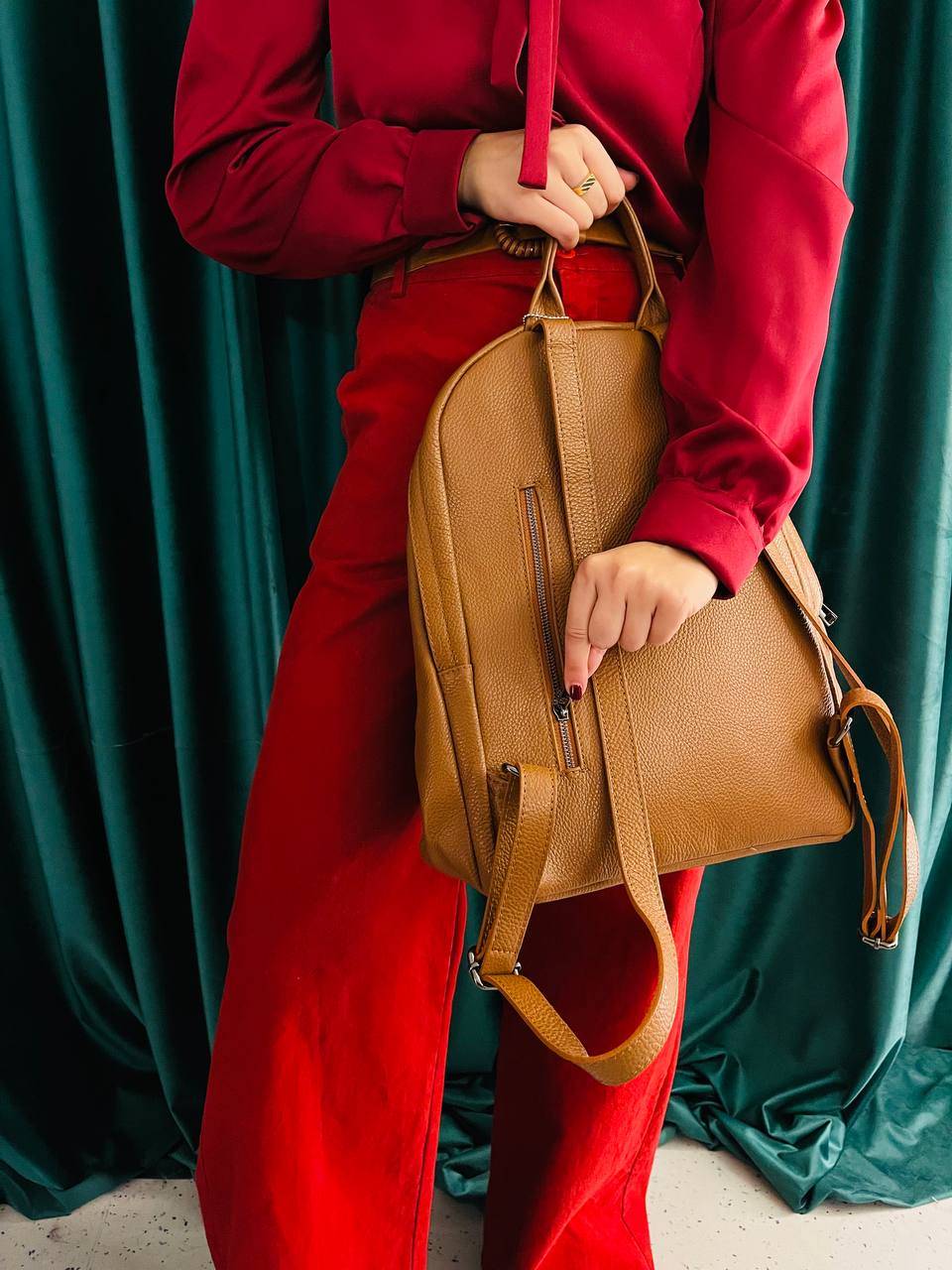 La Sellerie Zaino SPAGNA brown In Saldo