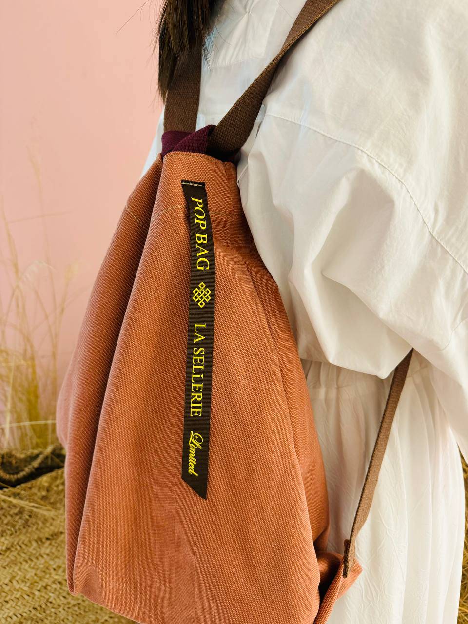 La Sellerie ZAINO POP tessuto Arancio Promozione