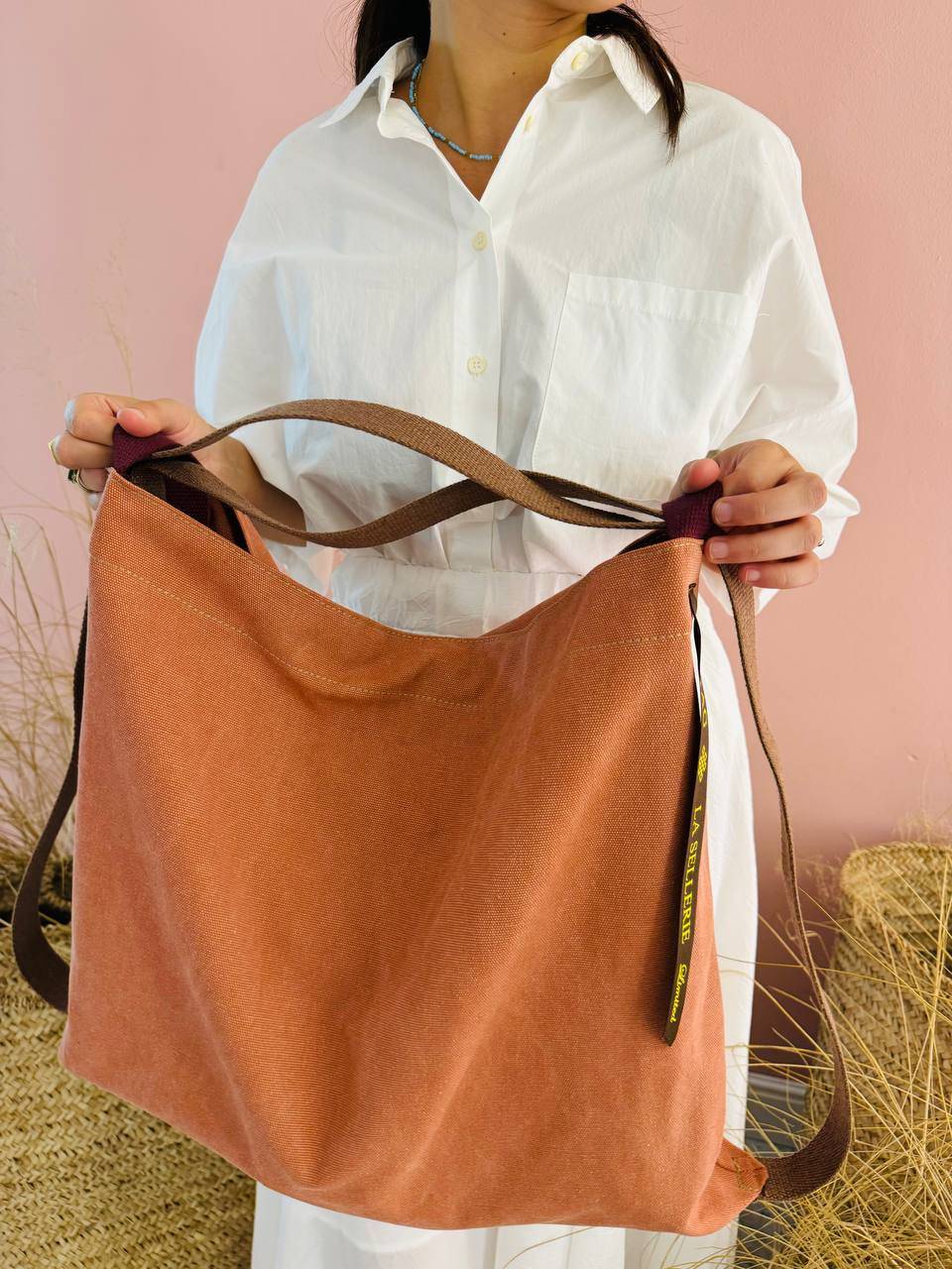 La Sellerie ZAINO POP tessuto Arancio Promozione