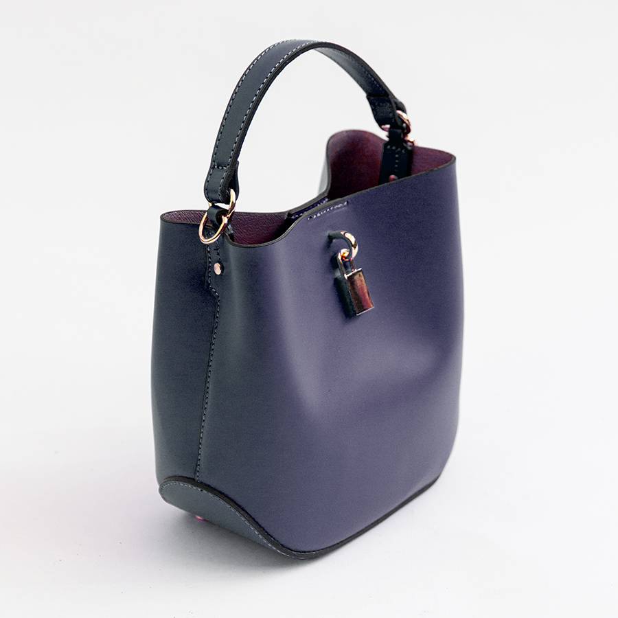 Laura Di Maggio WAVE – Borsa in pelle elegant blu notte Saldi