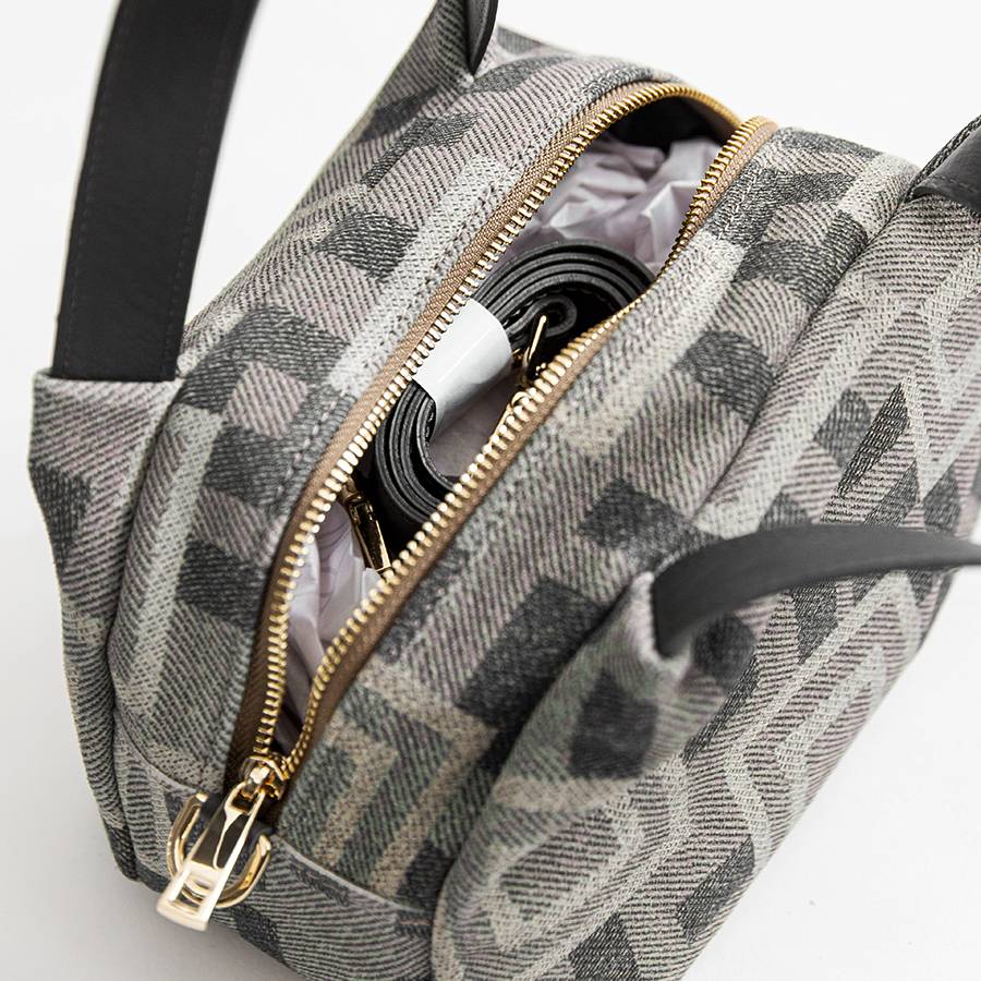 Laura Di Maggio FANTASY – Bauletto in camoscio stampato taupe Vendita Calda