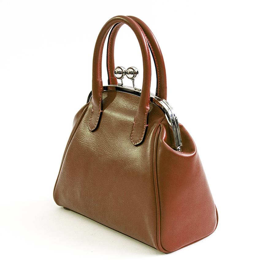 Laura Di Maggio NONNA – Borsa a clutch in nappa cuoio Fino Al -60%
