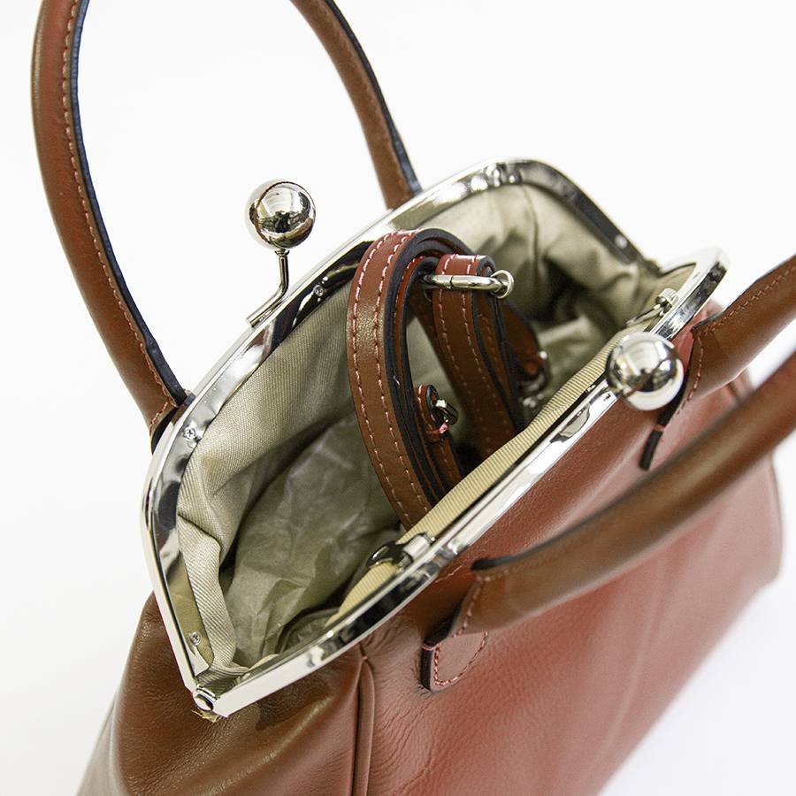 Laura Di Maggio NONNA – Borsa a clutch in nappa cuoio Fino Al -60%