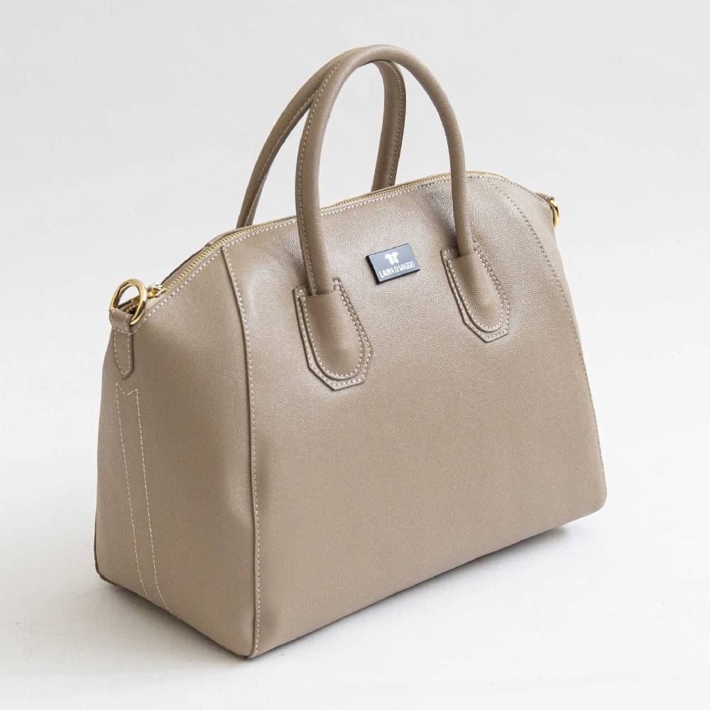 Laura Di Maggio ZAIRA BIG – baulettone in palmellato beige Soddisfazione Garantita