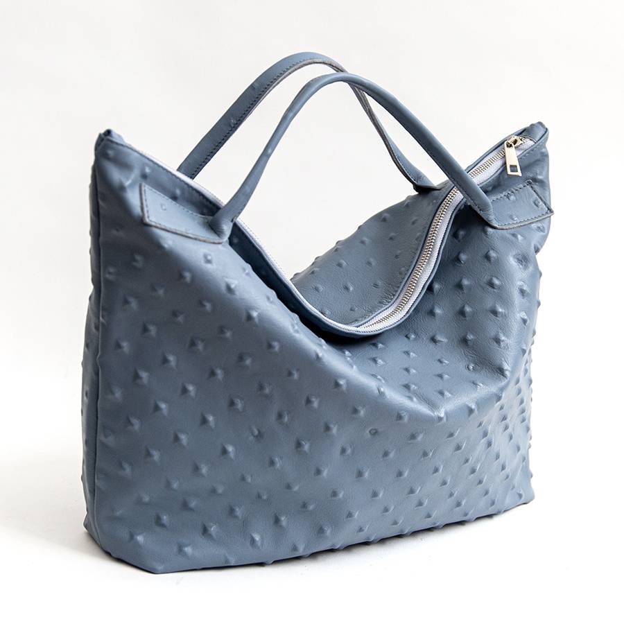 Laura Di Maggio BIKER – borsa in pelle soft stampa chiodo avio Convenienza