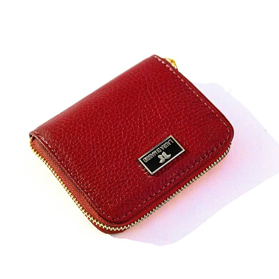 Laura Di Maggio PORTAFOGLIO Mini in pelle rosso Offerta