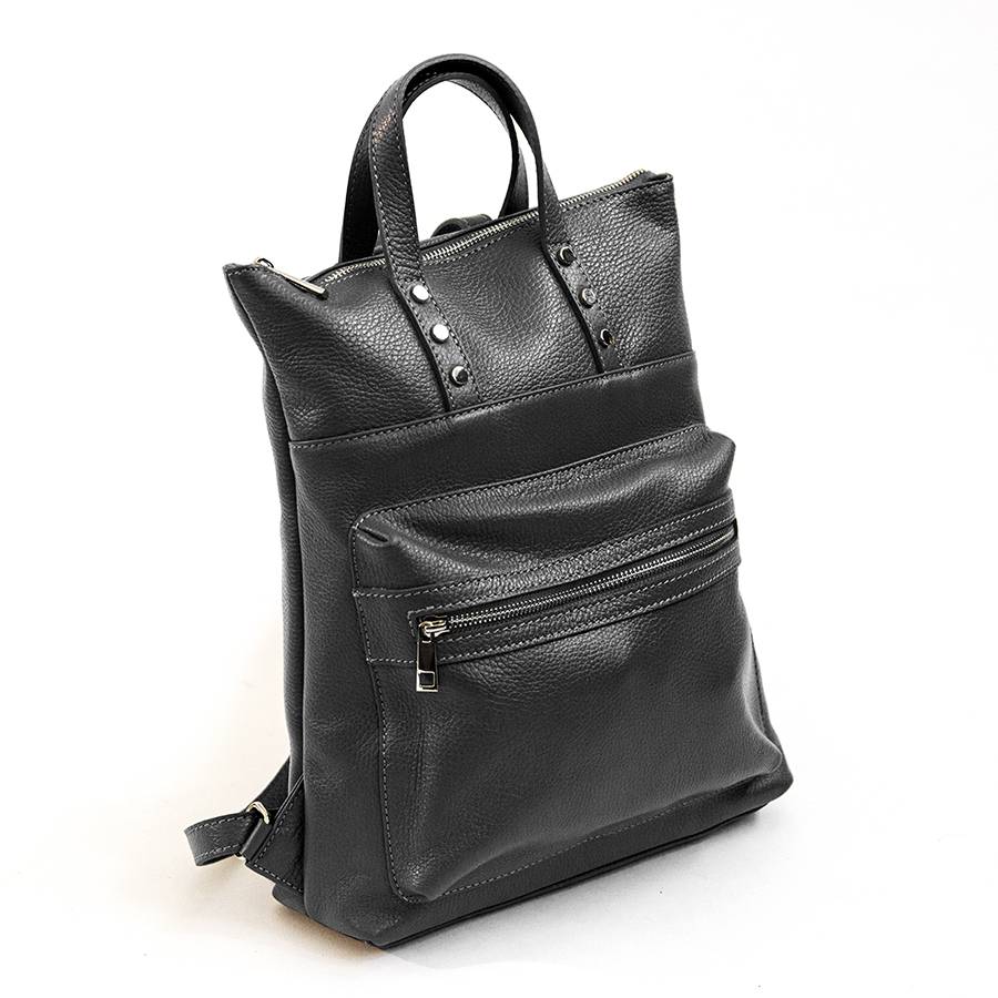 Laura Di Maggio YALE – Zaino in pelle nero Shopping Online