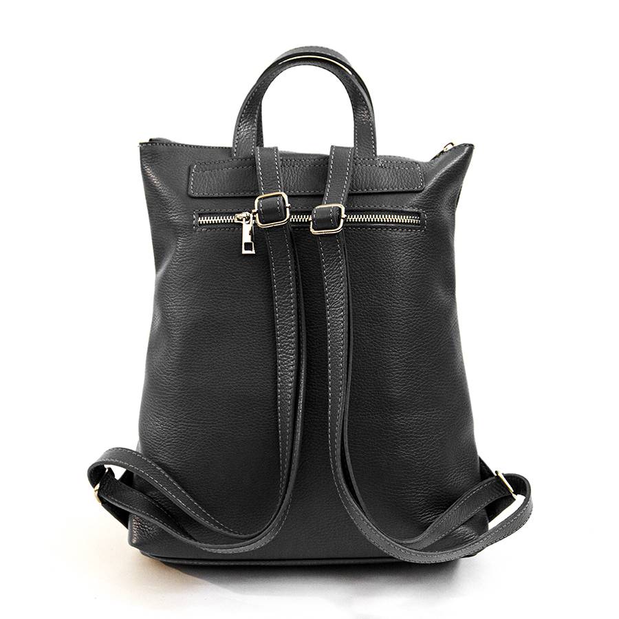 Laura Di Maggio YALE – Zaino in pelle nero Shopping Online