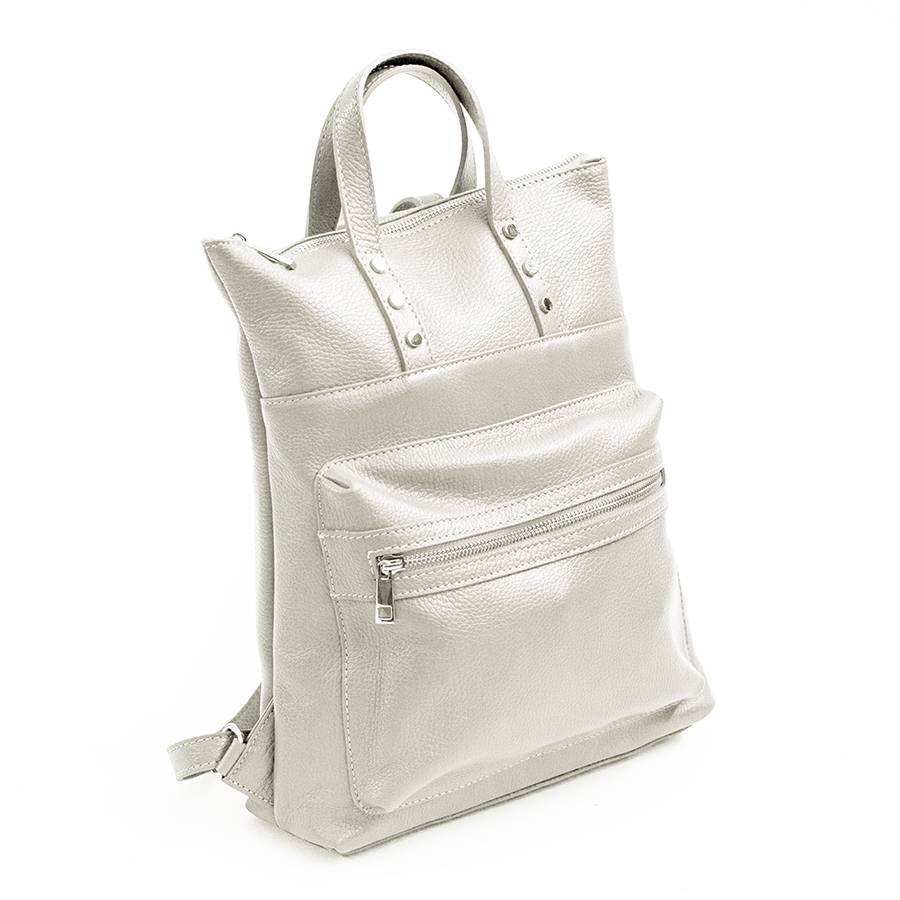 Laura Di Maggio YALE – Zaino in pelle latte Prezzo Ridotto