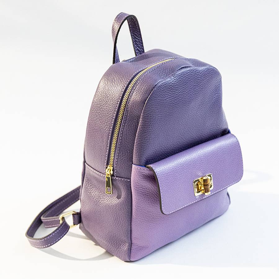 Laura Di Maggio NEMO – Zaino in pelle lilla & violetto Convenienza