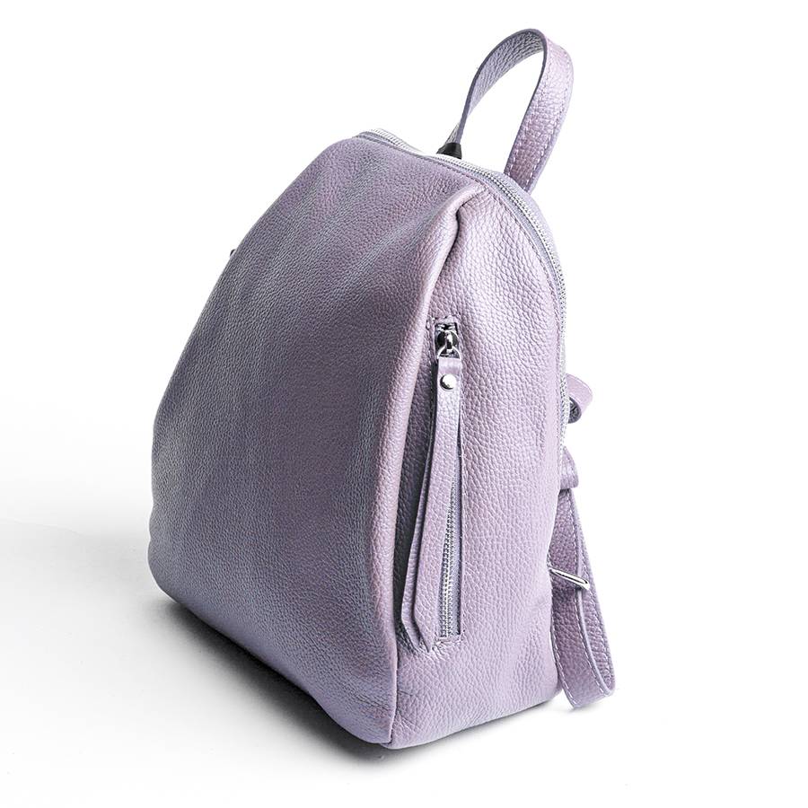 Laura Di Maggio ZIP – zainetto in pelle dollaro lilla Sconto