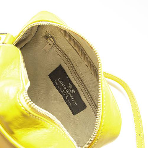 Laura Di Maggio COCCA – Borsa da Sera in Pelle Soft Trapuntato – Lime Fino Al -60%