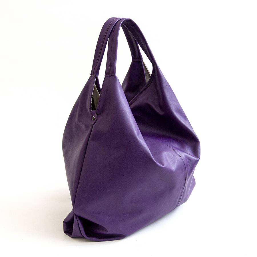 Laura Di Maggio ELSA – Sacca maxi in pelle nappa viola Saldi